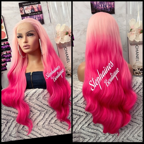 Human Hair Blended Lace Front Wig
